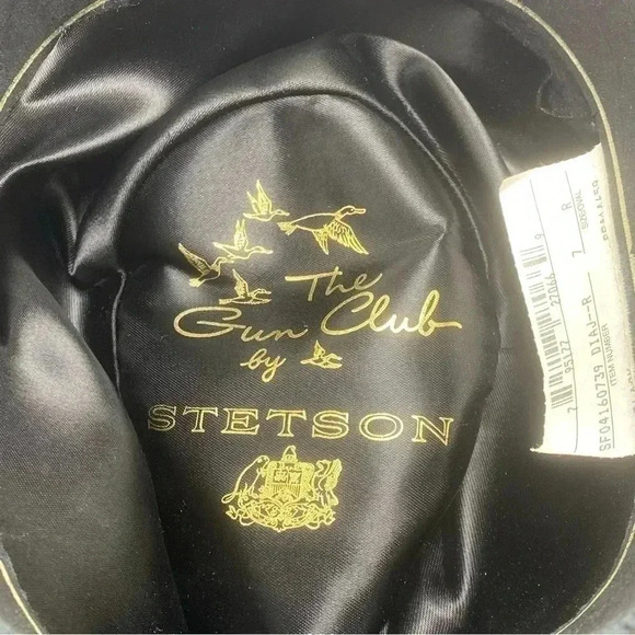 Stetson Diamond Jim Gun Club Hat fur felt size 7 western hunting rodeo - Picture 4 of 9